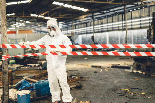 Professional Crime Scene Cleanup technician working in Porterville, CA